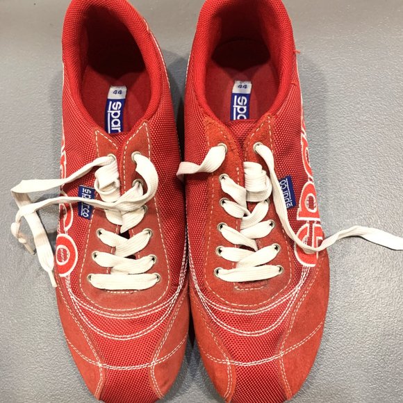 Sparco Men's Red Racing Shoes size 10 or EUR 44 very little wear - Picture 8 of 9